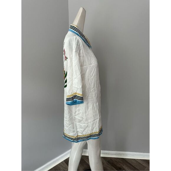 CASABLANCA Silk Short-Sleeve Shirt - Picture 10 of 11